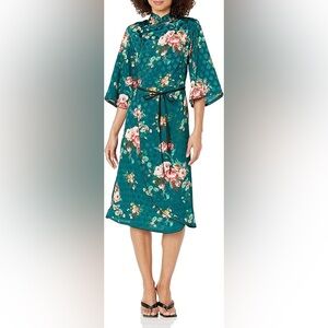 Floral Wrap Dress Dress SIZE XXL